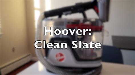 Clean slate leaking from bottom. Hoover Clean slate. Just started